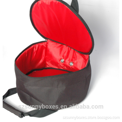 High Quality Hot Red Polyster Sports travel tote bag/Football Bag